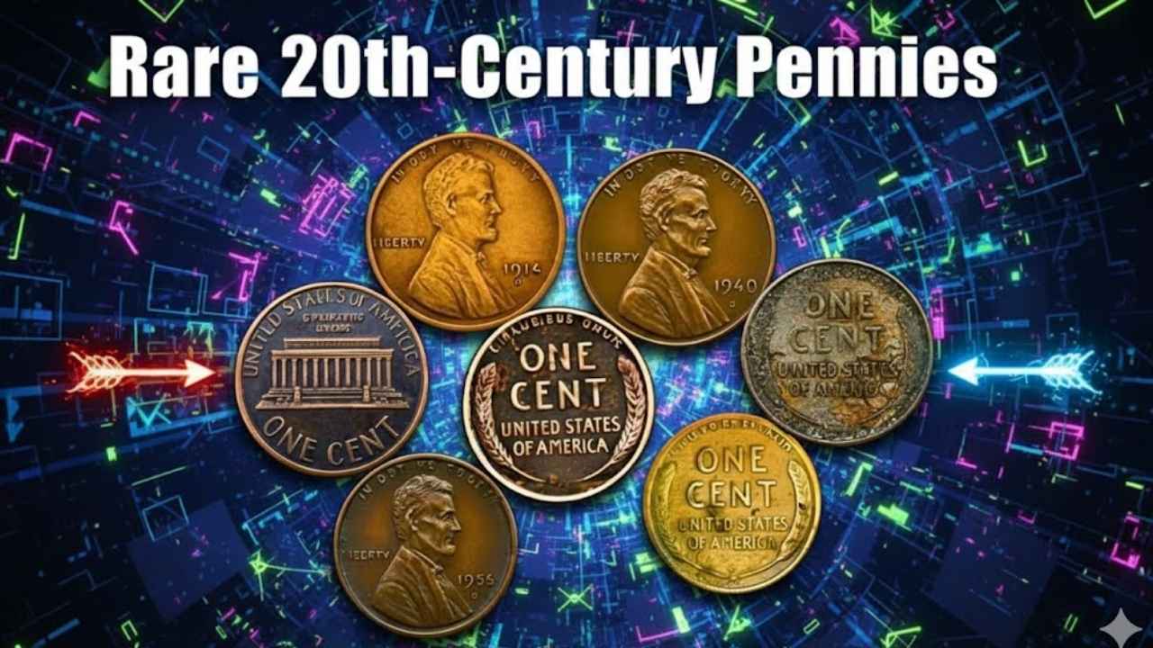 Rare 20th-Century Pennies: 13 Valuable Coins That Could Make You a Fortune
